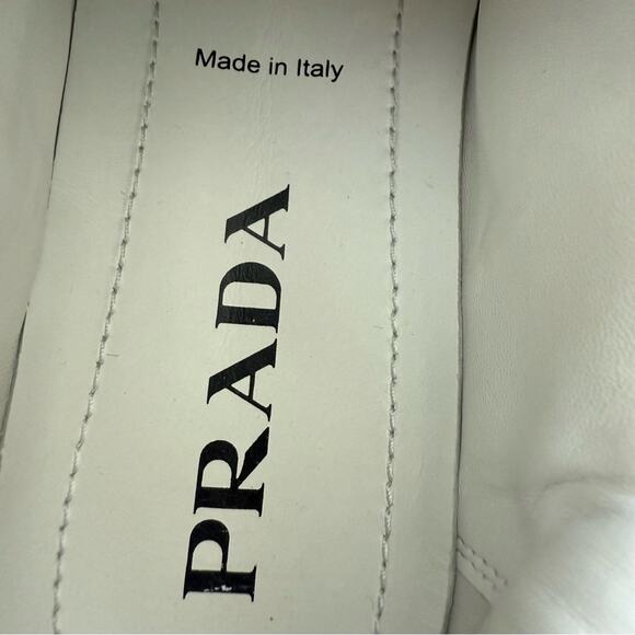 Prada women platform sneakers size 38.5 EU Authentic Retail 1350$ - Picture 7 of 8